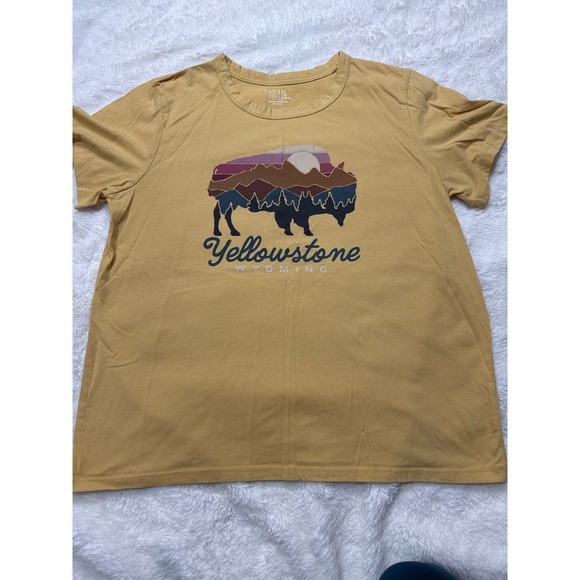 Yellowstone Yellow Tee - Picture 1 of 3